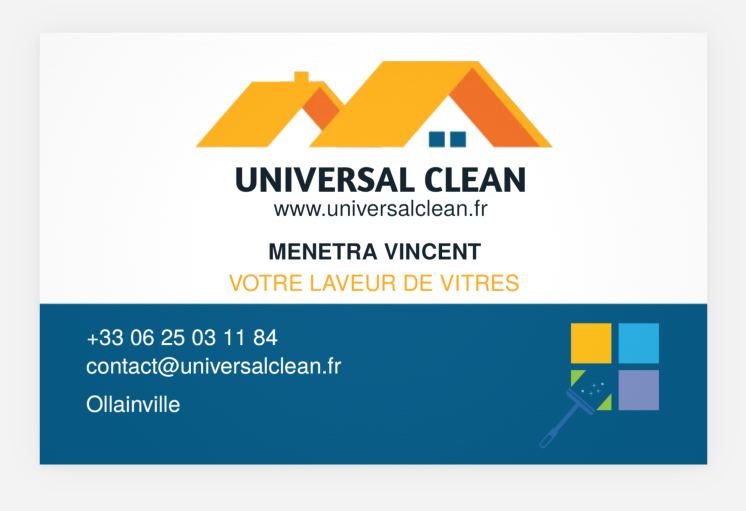 Logo complet Universal Clean